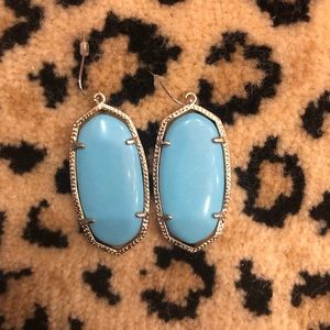 Kendra Scott turquoise Danielle earrings